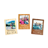 Personalized Photo Fridge Magnets—Capture Your Family's Most Precious Moments With These Rustic, Wholesome Magnets