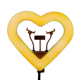 Kawaii Lighting Heart Ring Light—An Adorable Ring Light For Content Creation and Home Working
