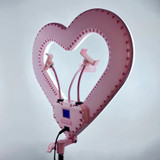 Kawaii Lighting Heart Ring Light—An Adorable Ring Light For Content Creation and Home Working