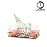 Unicorn Wine Whiskey Decanter Set—A Magical Display For Your Favorite Spirit