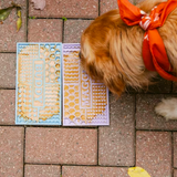 Custom Dog Name Silicone Licky Mat—Your Pup Will Be Licking Away At Every Nook And Cranny, Trying To Savor Every Last Bit