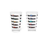 F1 Car Livery Pint Glass—Rev Up Your Passion For F1 With a Tumbler Showcasing Each Car On The Grid