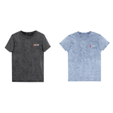 F1 Driver Name Acid Denim Wash Tee—Support Your Favorite F1 Driver With This Vintage-Inspired Denim Wash Tee