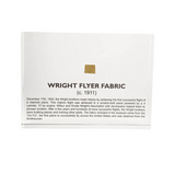 Engineered Labs Wright Brothers Flyer Fabric Artifact Display—This Fabric Celebrates A  Piece of Aviation History Frozen In Time