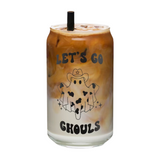 Let's Go Ghouls Glass—Set The Scene For a Fall Beverage With A Handy Partner