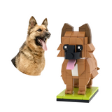 Custom Dog Brick Figure— Capture The Essence Of Your Furry Friend In A Playful And Collectible Form