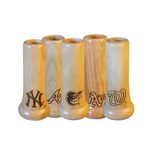 Dugout Mugs MLB Bat Knob Shot Glasses—Take a Deep Shot To Center Field With This Shot Glass Made From The End of a Bat