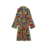 Keith Haring Allover Print Robe—This Robe Exudes Haring's Iconic Art, Making Lounging a Fashionable and Expressive Experience