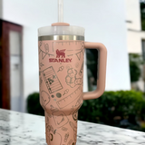 Teacher-Inspired Custom Stanley Tumbler—Perfect For Keeping Beverages Hot or Cold Throughout The Day, Making It An Ideal Companion For Busy Educators