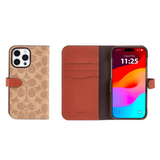 Case-Mate Coach Folio Signature Canvas Phone Wallet—Featuring 3 Card Slots and a Pocket for Cash, This Phone Wallet Has a Sleek Design To Match Your Style