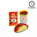 Prime Pets Taco Bell-Inspired Dog Toy Set—Give Your Pup Something to Taco About With This Fire Toy Set