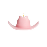 Cattleman Pink Cowboy Hat Candle—Reinvent What People Expect When It Comes to Candles and Chic Home Decor