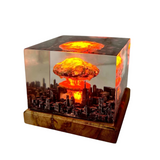 Atomic Bomb Resin Lamp—A Lamp Paying Homage To The Destruction by Man's Creations and a Reminder To Appreciate Life