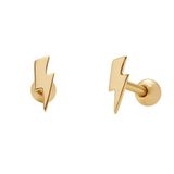 Made by Mary Lightning Bolt Stud Earrings—A Set of Highly-Charged Earrings That Rock