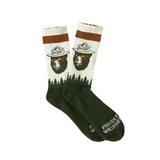 Smokey Bear Socks—Wear The Iconic Furry Face Of Forest Fire Prevention And Wildlife Preservation On Your Feet