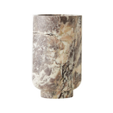 Brix Grey Levant Marble Wine Chiller—Bursting with Dynamic Light and Dark Color Variations, This Is an Ideal Hostess Gift