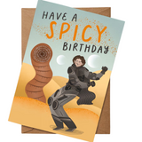 Dune-Inspired "Spicy" Birthday Card—Add Some Spice To Someone's Birthday, Arrakis Style