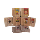 Retro 8-Bit Cartridge Drinking Coaster Set—Be A Hero, Score Points, And 1up Your Practical Home Decor With These Solid Wood Retro 8bit Coasters