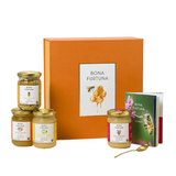 Taste of Italy Naturally Infused Raw Honey Set—Discover A Bee's Best-Kept Secret With This Deluxe Honey Collection Featuring Chef-Curated Recipes