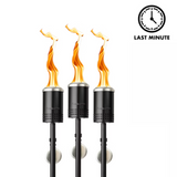 Solo Stove Mesa Torch 3-Pack—With Its Unique Bezel, Wick, And Integrated Fuel Canister, Mesa Torch Boasts An Oversized Flame That Casts More Light And Ambiance For Up To 5 Hours On A Single Fill