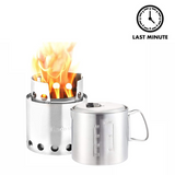 Solo Stove Lite & Pot 900 Set—This Combination Set Takes a Ultra-Lightweight Stove and Pairs it Up with a Pot for Hot Meals and Drinks