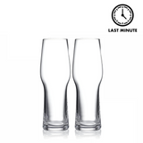 Waterford Craft Brew Pilsner Glass Set—The Shape Of These Glasses Promotes A Frothy Head That Towers Above The Rim And The Bowed Shape Of The Mouth Allows The Aroma To Stay Inside As You Tip The Glass