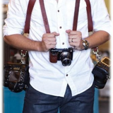 HoldFast Gear MoneyMaker Two-Camera Harness—Patented Design Is Made With All Custom-Designed Stainless Steel Hardware So Your Gear Will Last Forever and Never Rust
