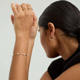 Mejuri Mini Pearl Satellite Bracelet—Take These Freshwater Pearls Out for a Spin on a Gold Vermeil Chain That Goes With Everything