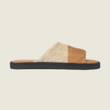 OAS Desert Slippers—The Caramel and Nougat Desert Print Lets You Imagine the Bright Sand Dunes in a Faraway Desert, Making Styling Your Sandals an Easy Thing
