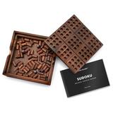 Iron & Glory Extra Large Wooden Sudoku Board—Play Sudoku the Analog Way With This Deluxe Wooden Set