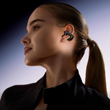 Shokz OpenDots ONE Open-Ear Headphones—Clip-On Earbuds Sporting a Comfortable, Nondescript Design With Shokz's Industry-Leading Bone Conduction Audio Technology
