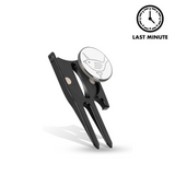 Birdicorn 6-In-1 Golf Tool—CNC-Machined From Aluminum and Packed With Purpose: It Functions as a Divot Repair Tool, Ball-Marking Stencil, Coin Holder, Putting Alignment Aid, and a U-Shaped Rest for Your Club or Cigar