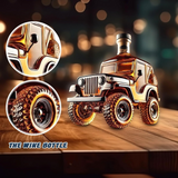 Jeep-Inspired Decanter—Wherever The Off-Road Takes You, Toast to Their Love for Four Wheels, an Open Top, and a Rough Terrain with this Decanter