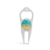 Custom Sand Golf Divot-Repair Tool and Bottle Opener—Fill With Sand From a Favorite Golf Course to Remember Their Favorite Days on the Course