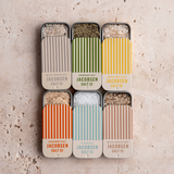 Infused Salt Slide Tin Collection—Great Salt Enhances Everyday Meals Into Culinary Experiences And In Bespoke Portable Tins, They’re Great to Toss in Your Bag and Take to a Picnic, Date Night, or Campsite