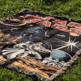 Star Wars Hand Woven Blanket—Embodying the Very Essence of the Epic Space Opera, This Blanket Is a Masterful Tapestry That Recounts Tales of Jedi and Sith