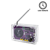 DIY FM Radio Soldering Kit—Designed With Low Difficulty in Mind, This Kit Is Ideal for STEM Education, Helping Learners Enhance Their Practical Skills, Creativity, and Understanding of Electronics