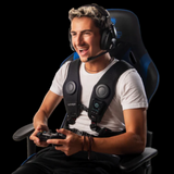 Woojer Vest 3 Haptic Gaming Vest—This Advanced Haptic System Provides Powerful, Accurate Physical Sensations for Every Gunshot, Explosion, and Musical Score, Delivering a Truly Revolutionary Level of Immersion