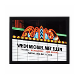 Personalized Movie Marquee Photo Print—Choose Your 'Co-Stars,' Special Date, and a Romantic Title to Create This Unique Cinematic Keepsake