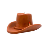 Davie Ocho Candle Co. Belle Star Cowboy Hat Candle—Bring a Rustic, Western Flair to Any Space