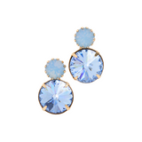 Jennifer Behr Myrla Earrings—Varied Crystal Embellishments Enhance the Lovely, Eye-Catching Look of These Stud Earrings