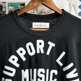 Imogene + Willie Support Live Music Tee—Every Penny Made From All Sales of the 'Support Live Music' Tees Is Donated to MusiCares and Other Artist Support-Related Efforts Imogene + Willie Support Live Music Tee—Every Penny Made From All Sales of the 'Support Live Music' Tees Is Donated to MusiCares and Other Artist Support-Related Efforts