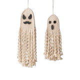 Macrame Ghost Set—The Perfect Blend of Gothic Decor and Handmade Artistry