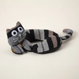 Cozy Cat Scented Mug Warming Coaster—Heat Up This Sweet Kitty in the Microwave to Keep Your Favorite Hot Beverage Warm