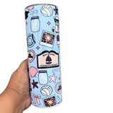 The Summer I Turned Pretty-Inspired Tumbler—Light Blue and Perfect for Beach Days, Morning Coffee, or Keeping Drinks Cool While You Channel Cousins Beach Vibes