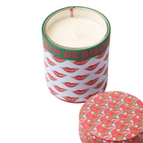 Emi Fruity Rosé Spritz Glass Candle—A Lively, Festive Scent Made for Celebration and Quiet, Glowing Moments