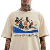 Mac Tiny Desk T-Shirt—Pay Tribute to Mac Miller With This Hand-Drawn Tiny Desk-Inspired Tee