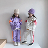 Baby Retro Color-Block Sweatshirt & Pants Set—This Colorful and Cozy Fleece Set Will Keep a Little One Comfortable and Looking Extra Cute