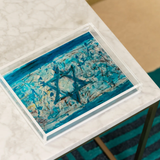 Flag Tray by Lilly Weisz—Proceeds From This Tray Support Will Be Donated to Magen David Adom