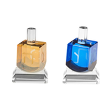 Colored Crystal Dreidel—Add a Touch of Vibrant Elegance to Your Hanukkah Celebration With This Stunning Crystal Dreidel